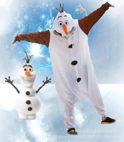 7C179 ชุดเด็ก ชุดมาสคอต ชุดนอนแฟนซี โอลาฟ โฟรเซ่น Mascot Olaf Frozen Costumes