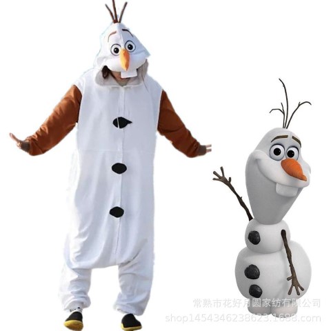 7C179 ชุดเด็ก ชุดมาสคอต ชุดนอนแฟนซี โอลาฟ โฟรเซ่น Mascot Olaf Frozen Costumes