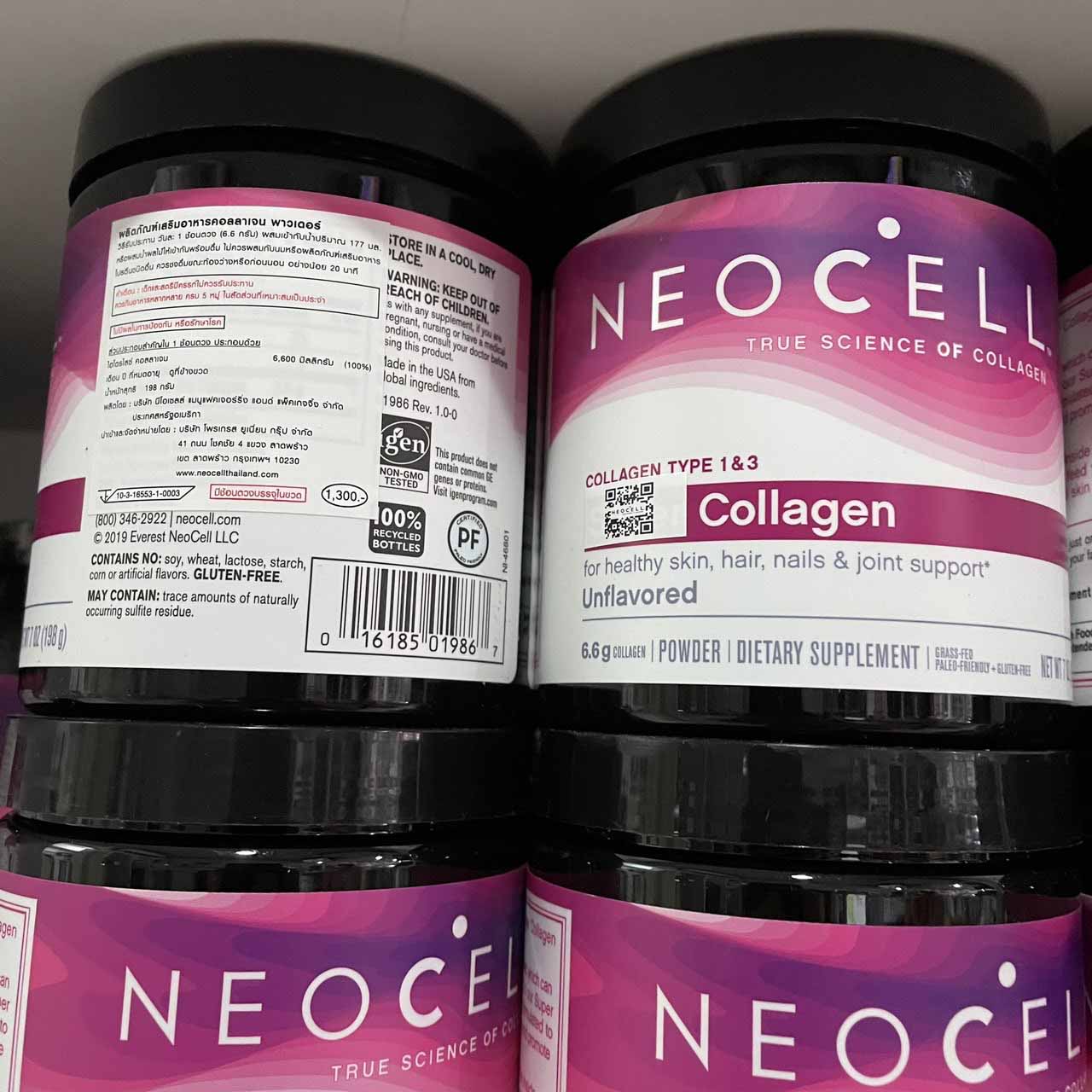 Neocell Super Collagen Type 1&3 Powder คอลลาเจน 6,600 มก.ชนิดผง ช่วยบำรุงผิวพรรณให้ตึงกระชับ เพิ่มความยืดหยุ่น ลดเลือนริ้วรอยร่องลึก ช่วยให้ผิวพรรณเปล่งปลั่งสดใสจากภายใน แลดูอ่อนวัยยิ่งขึ้น