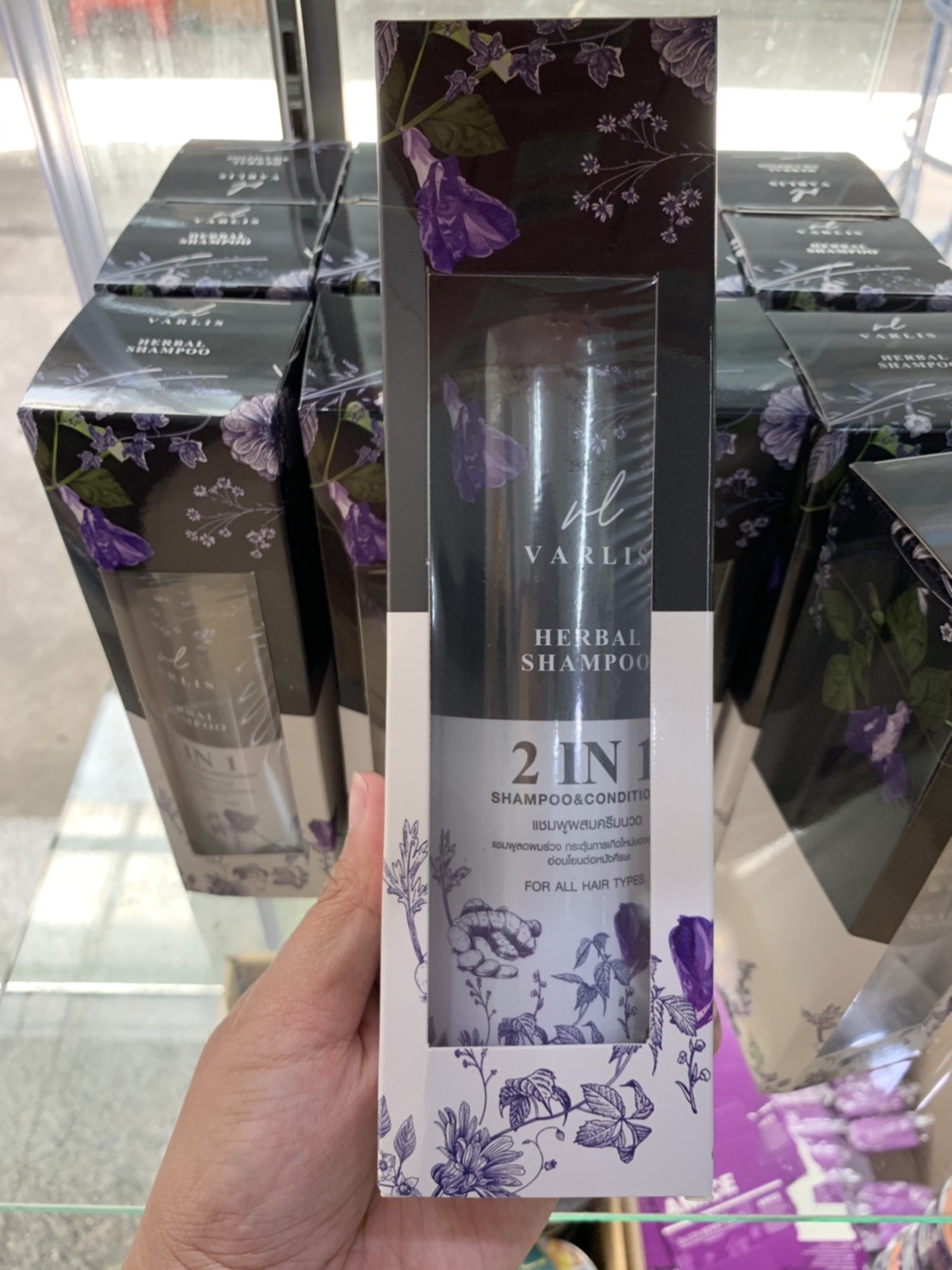 แชมพูวาริส 2in 1 Varlis Shampoo Baimee And Butterfly Shampoo 400 ml. 1 ขวด