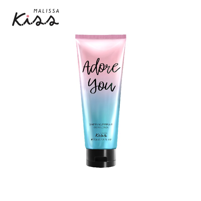 Malissa Kiss Whitening Perfume Body Lotion 226g #Adore You