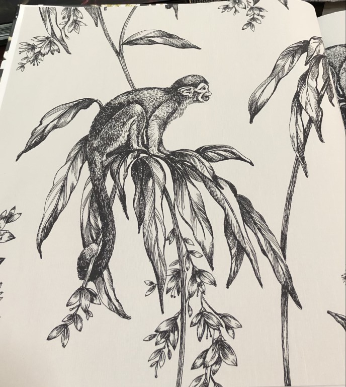 wallใบไม้ ยาว 10ม กว้าง 53ซม ม้วน5ตรม rkbk