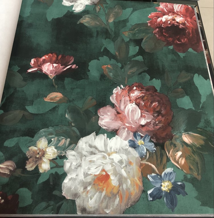 wallใบไม้ ยาว 10ม กว้าง 53ซม ม้วน5ตรม rpt