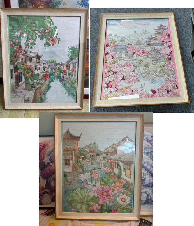 Water village (พิมพ์ลาย)