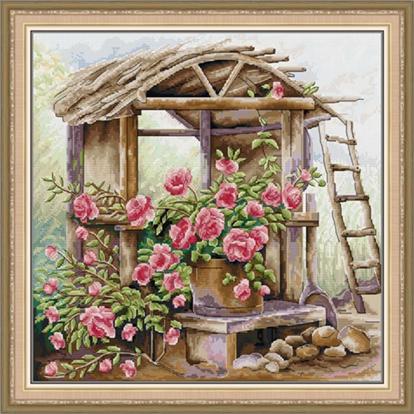 Rose vine (ไม่พิมพ์/พิมพ์ลาย)