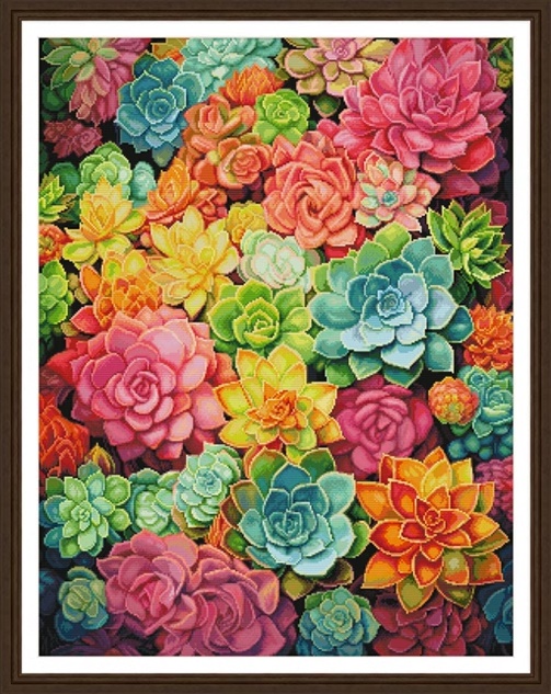 Succulent cactus (พิมพ์ลาย)