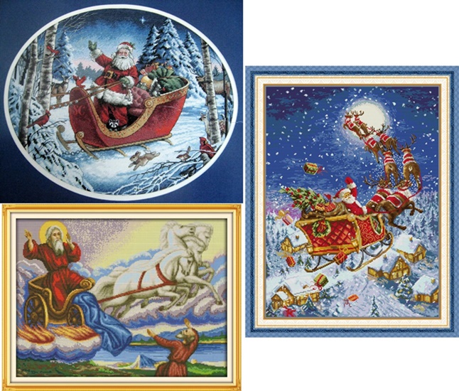 Santa !! (ไม่พิมพ์/พิมพ์ลาย)
