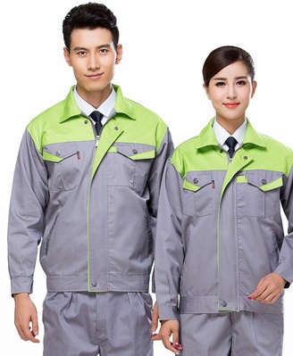 pre-order ** ชุดทำงานชุดยูนิฟอร์ม ช่าง เสื้อ+กางเกง สีตามภาพ ไซร์ s( 160) M(165) L(170) XL( 175) 2XL( 180) 3XL (185) 4XL (190) ,