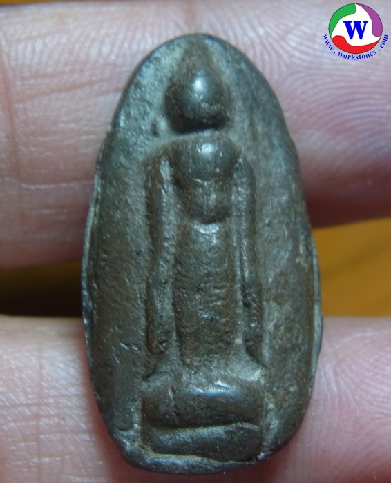 amulet พระเครื่อง พระปางเปิดโลก กรุสุโขทัย เตาทุเรียง พิมพ์เล็ก เนื้อเก่าดีมีแร่