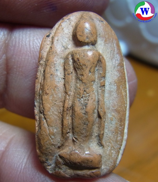 amulet พระเครื่อง พระปางเปิดโลก กรุสุโขทัย เตาทุเรียง พิมพ์เล็ก เนื้อเก่าดีมีแร่