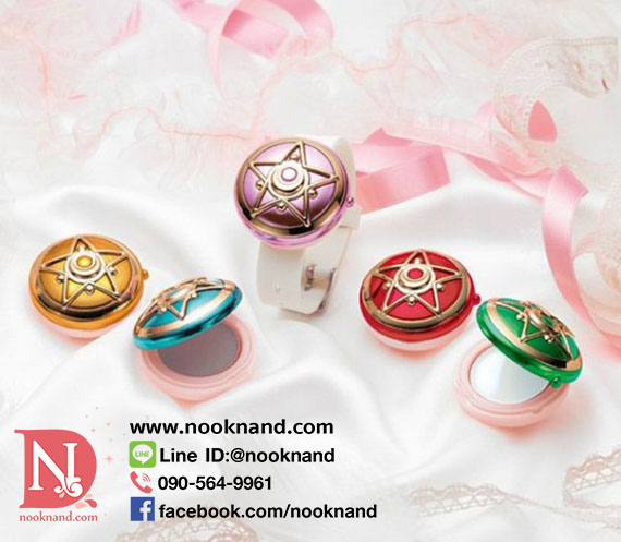 CREER BEAUTE Miracle Romance Communicator Lip Gloss สายรัดข้อมือพร้อมลิป5สาวอัศวินเซเลอร์มูน