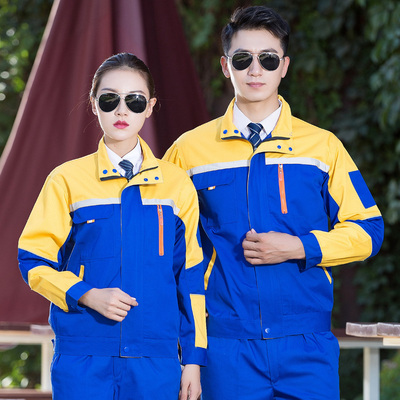 pre-order ** ชุดทำงานชุดยูนิฟอร์ม ช่าง เสื้อ+กางเกง สีตามภาพ ไซร์ s( 160) M(165) L(170) XL( 175) 2XL( 180) 3XL (185) 4XL (190)