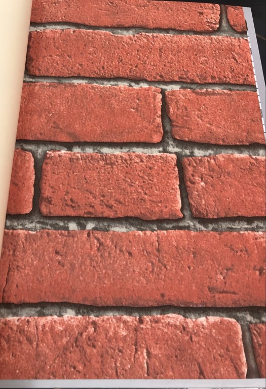 wallอิฐ ไม้1 ยาว10ม กว้าง53ซม ม้วน5ตรม za3