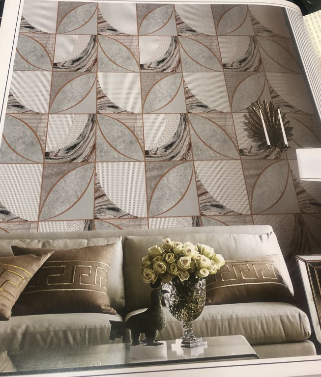 wallโมเดิร์น กราฟฟิก ยาว10ม กว้าง53ซม ม้วน5ตรม ric