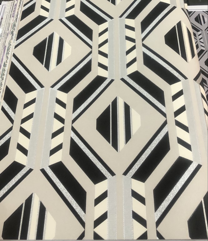 wallโมเดิร์น กราฟฟิก ยาว10ม กว้าง53ซม ม้วน5ตรม ric