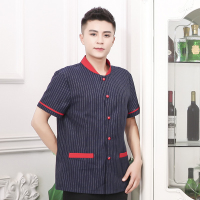 pre-oder**เสื้อพนักงานแม่บ้าน เสื้อแม่บ้านทำความสะอาด พนักงานสปา พนักงานโรงแรม พนักงานรีสอร์ท (สินค้าไม่รวมกางเกง) ***สินค้าไม่สามารถเปลี่ยนสีและรูปแบบได้คะ สีตามภาพ ไซร์ L XL 2XL 3XL 4XL