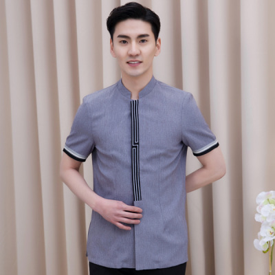 pre-oder**เสื้อพนักงานแม่บ้าน เสื้อแม่บ้านทำความสะอาด พนักงานสปา พนักงานโรงแรม พนักงานรีสอร์ท (สินค้าไม่รวมกางเกง) ***สินค้าไม่สามารถเปลี่ยนสีและรูปแบบได้คะ สีตามภาพ ไซร์ L XL 2XL 3XL 4XL