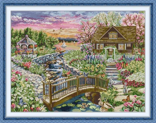 Lake house (ไม่พิมพ์/พิมพ์ลาย)