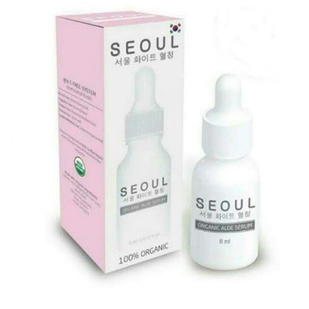 Seoul Serum เซรั่มโซลอโล ขนาด 8 ml. (หน้ากล่องขาว)