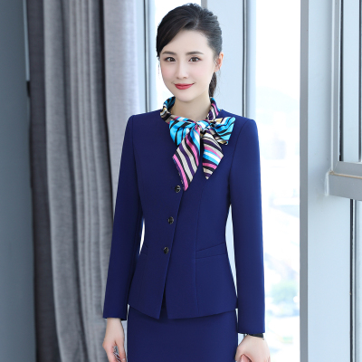 pre-order ** ชุดทำงาน ชุดพนักงานบริษัท ชุดยูนิฟอร์ม (เสื้อสูท) สีตามภาพ ไซร์ S M L XL 2XL 3XL 4XL   