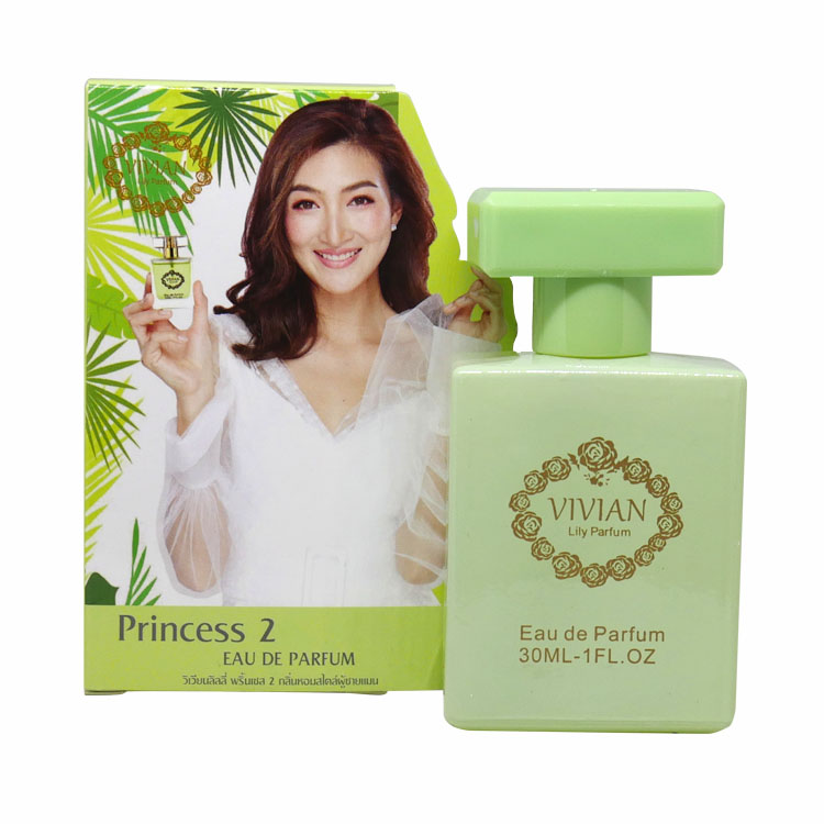 น้ำหอมVivianLilyParfum 30 ml Princess 2 กลิ่นหอมสไตล์ผู้ชายเเมนเเมน