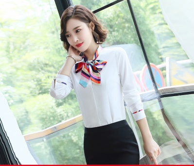 pre-order ** ชุดทำงาน ชุดพนักงานบริษัท ชุดยูนิฟอร์ม (เสื้อเชิ้ต) สีตามภาพ ไซร์ S M L XL 2XL 3XL 4XL