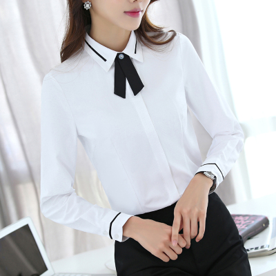 pre-order ** ชุดทำงาน ชุดพนักงานบริษัท ชุดยูนิฟอร์ม (เสื้อเชิ้ต) สีตามภาพ ไซร์ S M L XL 2XL 3XL 4XL