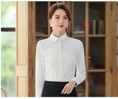 pre-order ** ชุดทำงาน ชุดพนักงานบริษัท ชุดยูนิฟอร์ม (เสื้อเชิ้ต) สีตามภาพ ไซร์ S M L XL 2XL 3XL 4XL