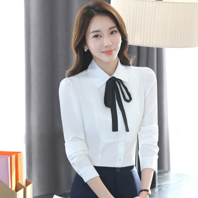 pre-order ** ชุดทำงาน ชุดพนักงานบริษัท ชุดยูนิฟอร์ม (เสื้อเชิ้ต) สีตามภาพ ไซร์ S M L XL 2XL 3XL 4XL
