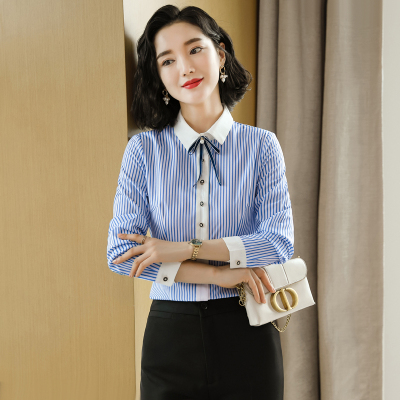 pre-order ** ชุดทำงาน ชุดพนักงานบริษัท ชุดยูนิฟอร์ม (เสื้อเชิ้ต+กระโปรง) สีตามภาพ ไซร์ S M L XL 2XL 3XL 4XL