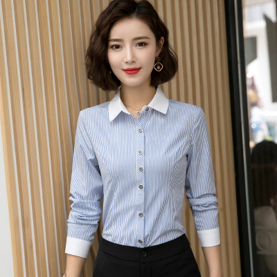 pre-order ** ชุดทำงาน ชุดพนักงานบริษัท ชุดยูนิฟอร์ม (เสื้อเชิ้ต+กระโปรง) สีตามภาพ ไซร์ S M L XL 2XL 3XL 4XL