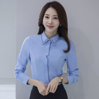 pre-order ** ชุดทำงาน ชุดพนักงานบริษัท ชุดยูนิฟอร์ม (เสื้อเชิ้ต) สีตามภาพ ไซร์ S M L XL 2XL 3XL 4XL