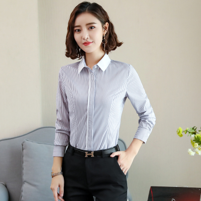 pre-order ** ชุดทำงาน ชุดพนักงานบริษัท ชุดยูนิฟอร์ม (เสื้อเชิ้ต) สีตามภาพ ไซร์ S M L XL 2XL 3XL 4XL