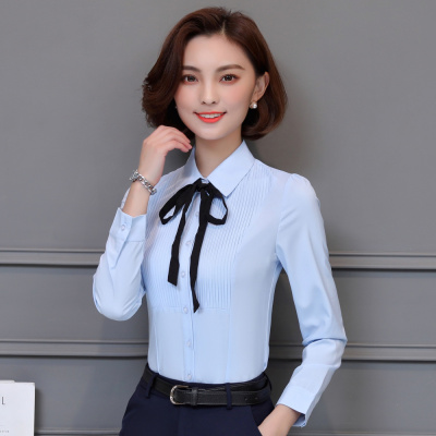 pre-order ** ชุดทำงาน ชุดพนักงานบริษัท ชุดยูนิฟอร์ม (เสื้อเชิ้ต+กระโปรง) สีตามภาพ ไซร์ S M L XL 2XL 3XL 4XL