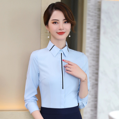 pre-order ** ชุดทำงาน ชุดพนักงานบริษัท ชุดยูนิฟอร์ม (เสื้อเชิ้ต) สีตามภาพ ไซร์ S M L XL 2XL 3XL 4XL