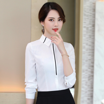pre-order ** ชุดทำงาน ชุดพนักงานบริษัท ชุดยูนิฟอร์ม (เสื้อเชิ้ต) สีตามภาพ ไซร์ S M L XL 2XL 3XL 4XL