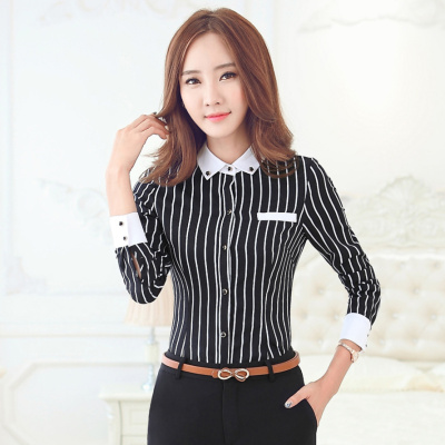 pre-order ** ชุดทำงาน ชุดพนักงานบริษัท ชุดยูนิฟอร์ม (เสื้อเชิ้ต) สีตามภาพ ไซร์ S M L XL 2XL 3XL 4XL