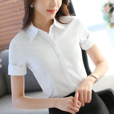 pre-order ** ชุดทำงาน ชุดพนักงานบริษัท ชุดยูนิฟอร์ม (เสื้อเชิ้ต) สีตามภาพ ไซร์ S M L XL 2XL 3XL 4XL
