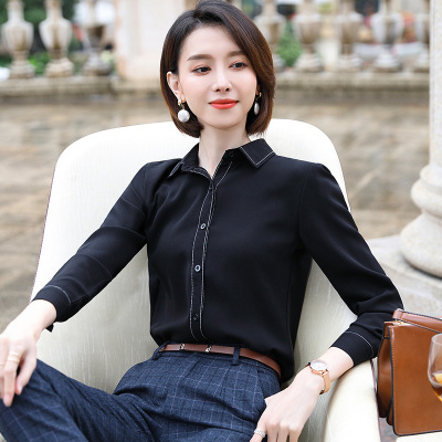 pre-order ** ชุดทำงาน ชุดพนักงานบริษัท ชุดยูนิฟอร์ม (เสื้อเชิ้ต) สีตามภาพ ไซร์ S M L XL 2XL 3XL 4XL