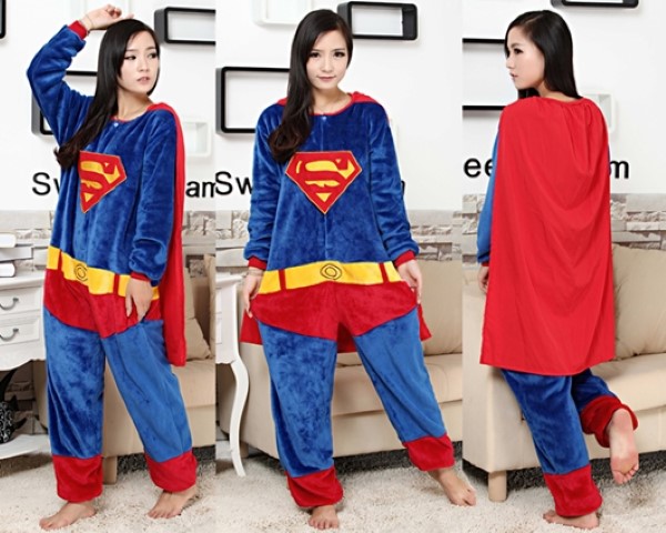 7C89 ชุดมาสคอต ชุดนอน ชุดแฟนซี ซุปเปอร์แมน Mascot Superman Costumes