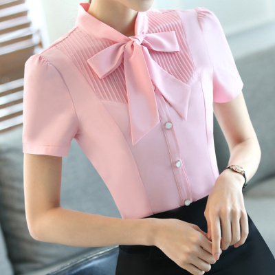 pre-order ** ชุดทำงาน ชุดพนักงานบริษัท ชุดยูนิฟอร์ม (เสื้อเชิ้ต) สีตามภาพ ไซร์ S M L XL 2XL 3XL 4XL