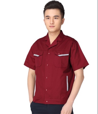 pre-order ** ชุดทำงานชุดยูนิฟอร์ม ช่าง เสื้อ+กางเกง สีตามภาพ ไซร์ s( 160) M(165) L(170) XL( 175) 2XL( 180) 3XL (185) 4XL (190) ,