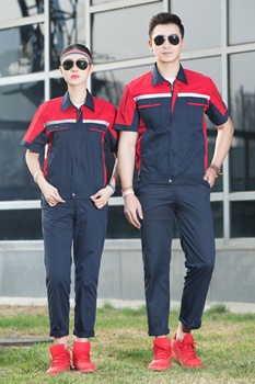 pre-order ** ชุดทำงานชุดยูนิฟอร์ม ช่าง เสื้อ+กางเกง สีตามภาพ ไซร์ s( 160) M(165) L(170) XL( 175) 2XL( 180) 3XL (185) 4XL (190) ,