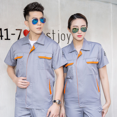pre-order ** ชุดทำงานชุดยูนิฟอร์ม ช่าง เสื้อ+กางเกง สีตามภาพ ไซร์ s( 160) M(165) L(170) XL( 175) 2XL( 180) 3XL (185) 4XL (190) ,