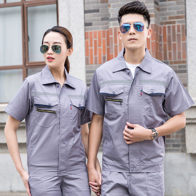 pre-order ** ชุดทำงานชุดยูนิฟอร์ม ช่าง เสื้อ+กางเกง สีตามภาพ ไซร์ s( 160) M(165) L(170) XL( 175) 2XL( 180) 3XL (185) 4XL (190) ,