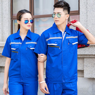 pre-order ** ชุดทำงานชุดยูนิฟอร์ม ช่าง เสื้อ+กางเกง สีตามภาพ ไซร์ s( 160) M(165) L(170) XL( 175) 2XL( 180) 3XL (185) 4XL (190) ,