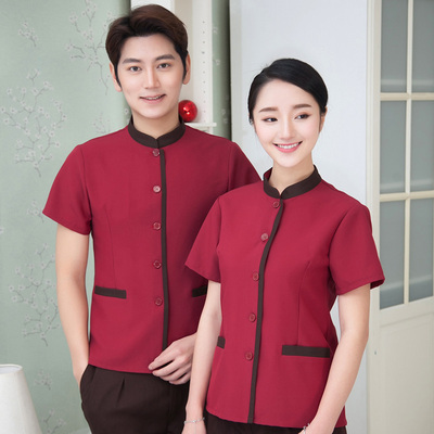 pre-oder**เสื้อพนักงานแม่บ้าน เสื้อแม่บ้านทำความสะอาด พนักงานสปา พนักงานโรงแรม พนักงานรีสอร์ท (สินค้าไม่รวมกางเกง) ***สินค้าไม่สามารถเปลี่ยนสีและรูปแบบได้คะ สีตามภาพ ไซร์ L XL 2XL 3XL 