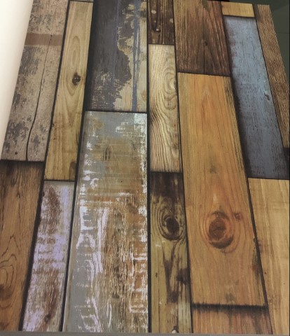 wallอิฐไม้ เกาหลีม้วนใหญ่15ตรม ยาว15.6ม ก1.06 ม cnt