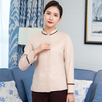 pre-oder**เสื้อพนักงานแม่บ้าน เสื้อแม่บ้านทำความสะอาด พนักงานสปา พนักงานโรงแรม พนักงานรีสอร์ท (สินค้าไม่รวมกางเกง) ***สินค้าไม่สามารถเปลี่ยนสีและรูปแบบได้คะ สีตามภาพ ไซร์ L XL 2XL 3XL 4XL