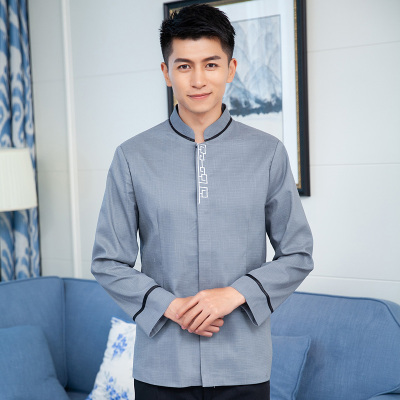 pre-oder**เสื้อพนักงานแม่บ้าน เสื้อแม่บ้านทำความสะอาด พนักงานสปา พนักงานโรงแรม พนักงานรีสอร์ท (สินค้าไม่รวมกางเกง) ***สินค้าไม่สามารถเปลี่ยนสีและรูปแบบได้คะ สีตามภาพ ไซร์ L XL 2XL 3XL 4XL
